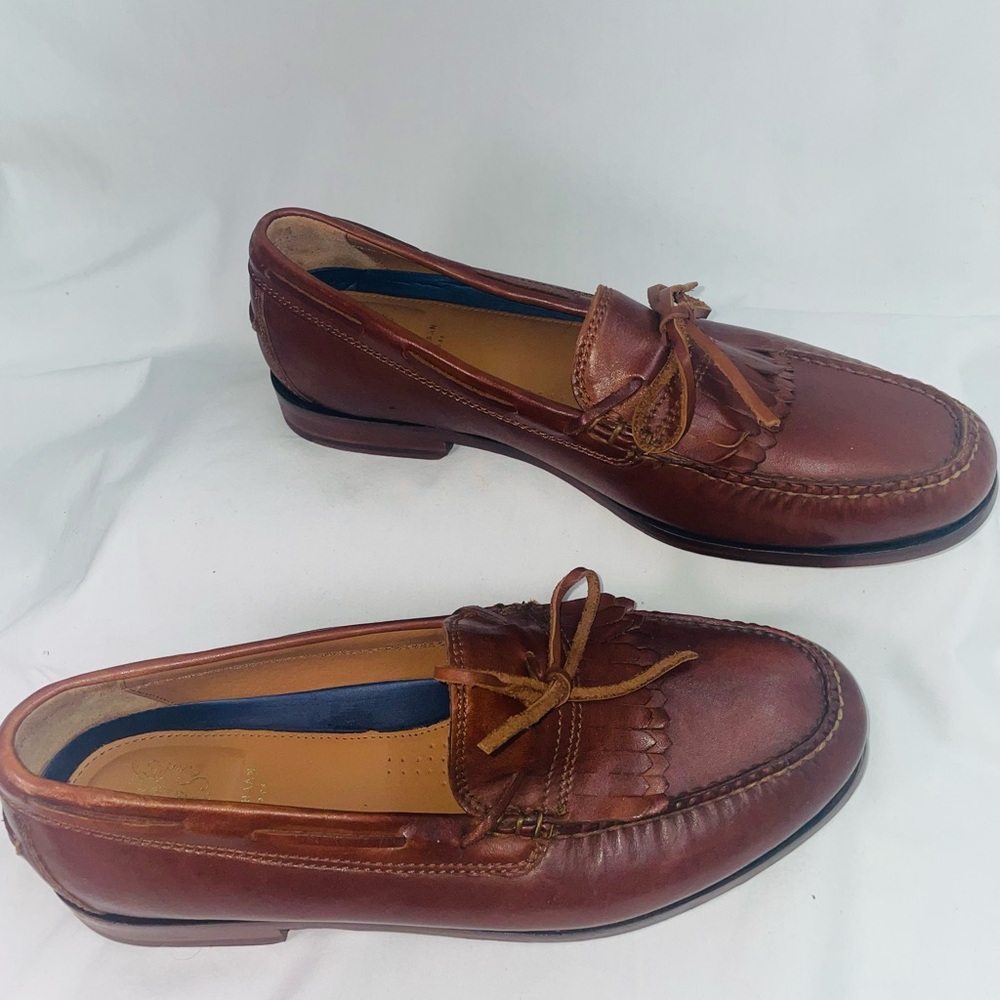 Men's Brown Leather Loafers